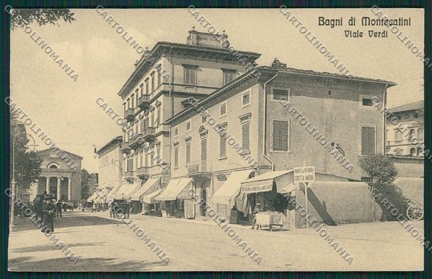 Pistoia Montecatini cartolina QQ1476 – fronte