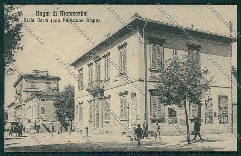 Pistoia Montecatini cartolina QQ1477 – fronte