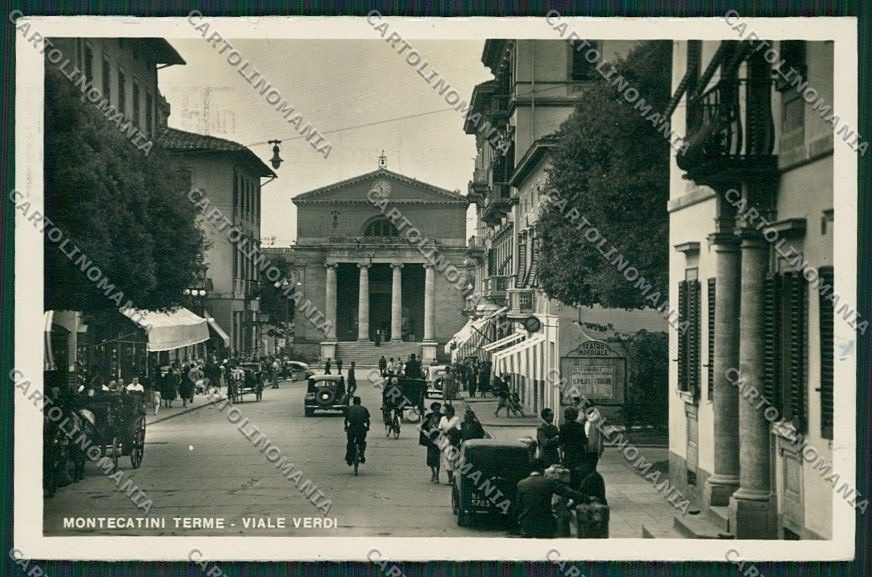 Pistoia Montecatini Foto cartolina QQ1481 – fronte