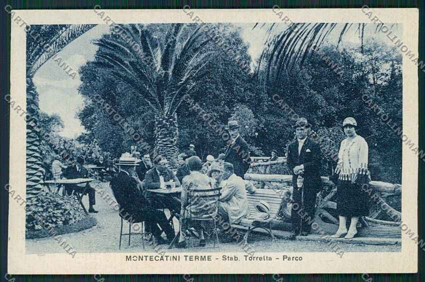 Pistoia Montecatini cartolina QQ1492 – fronte