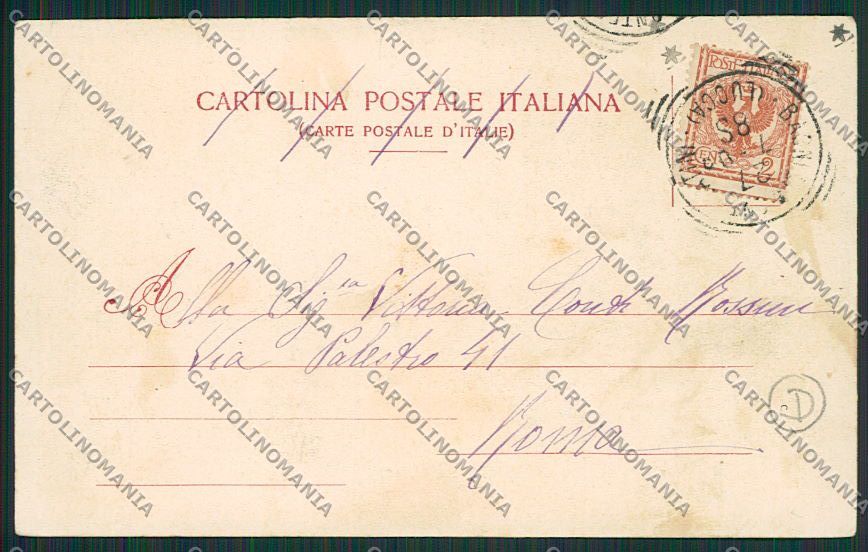 Pistoia Montecatini cartolina QQ1505 – retro