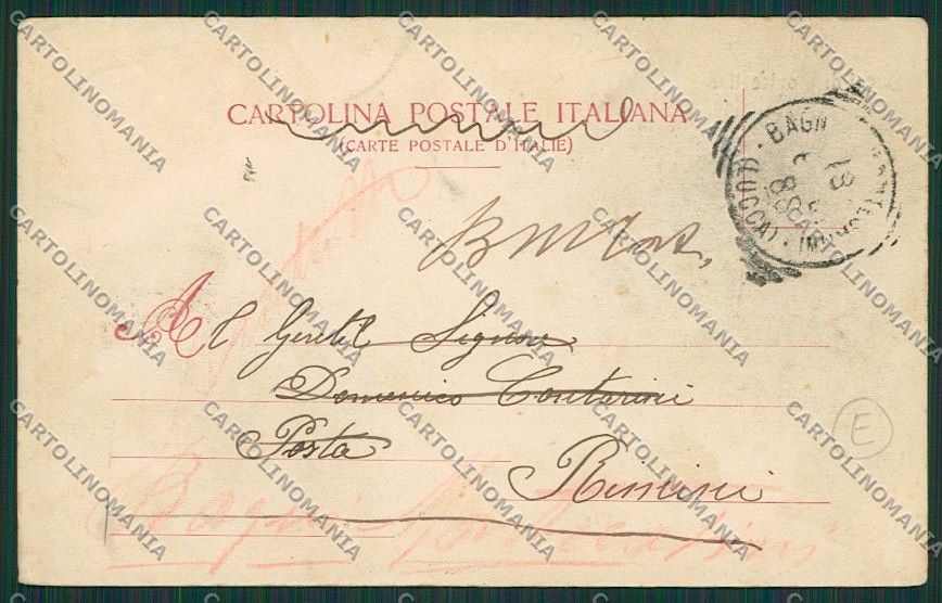 Pistoia Montecatini cartolina QQ1516 – retro
