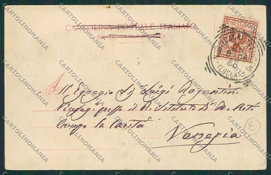 Pistoia Montecatini cartolina QQ1517 – retro