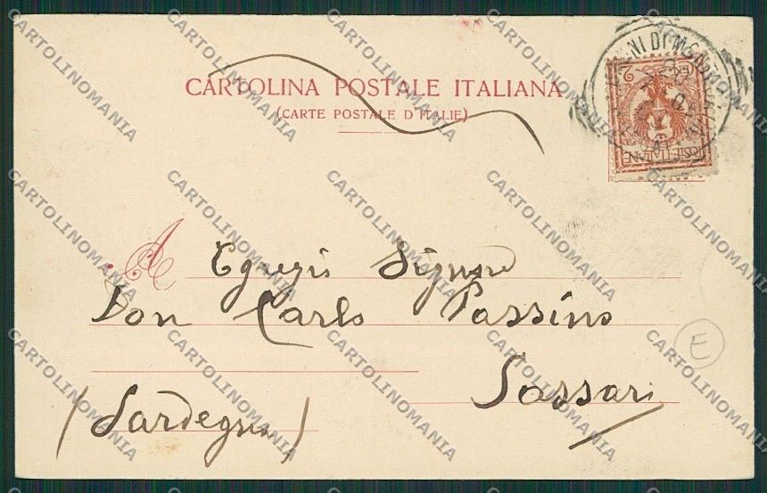 Pistoia Montecatini cartolina QQ1518 – retro