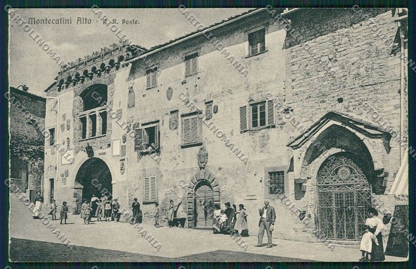 Pistoia Montecatini Poste cartolina QQ1535 – fronte