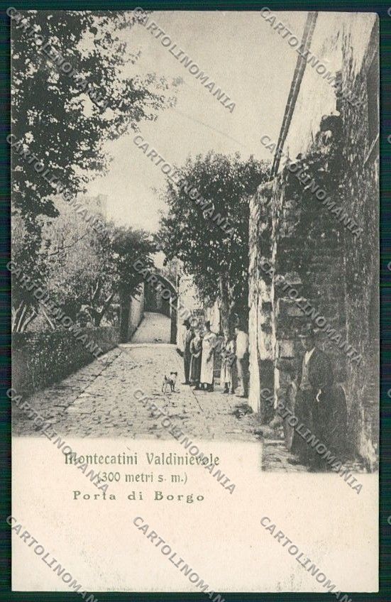 Pistoia Montecatini Valdinievole cartolina QQ1546 – fronte