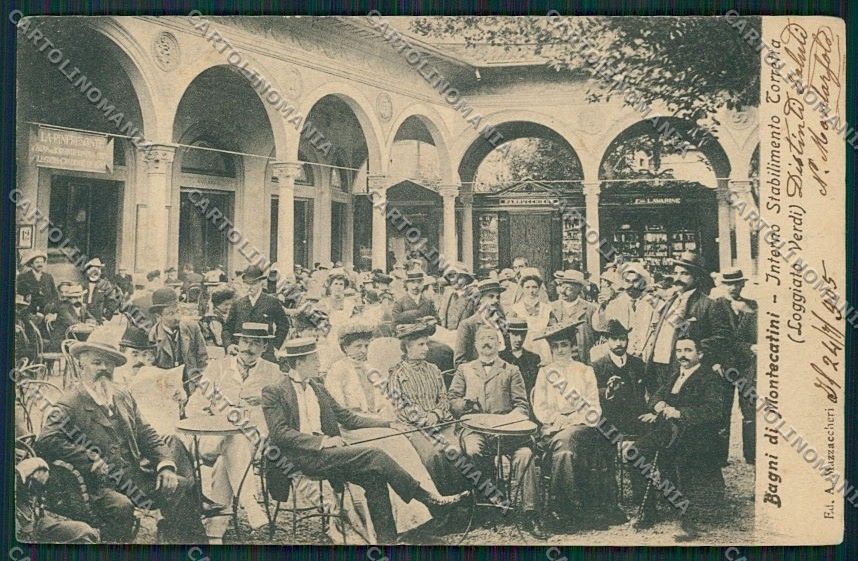 Pistoia Montecatini cartolina QQ1552 – fronte
