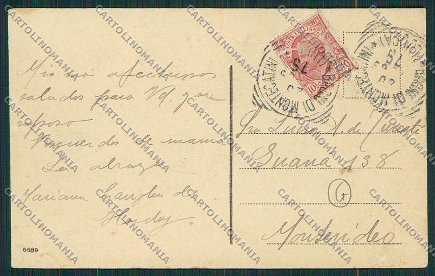 Pistoia Montecatini Surrealismo cartolina QQ1554 – retro