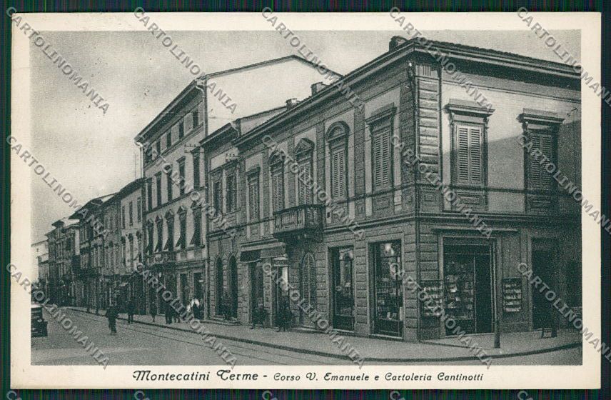 Pistoia Montecatini cartolina QQ1571 – fronte