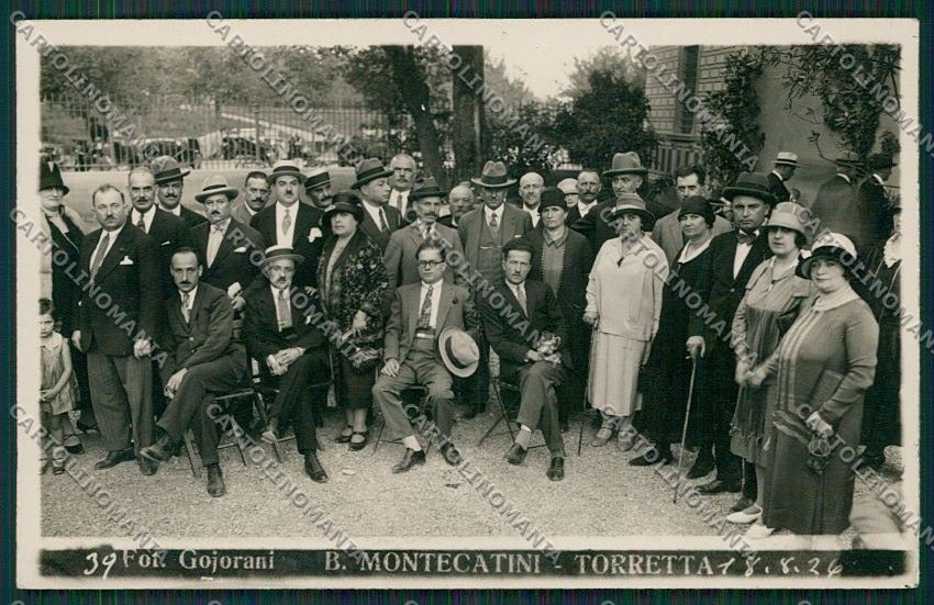 Pistoia Montecatini Foto cartolina QQ1589 – fronte