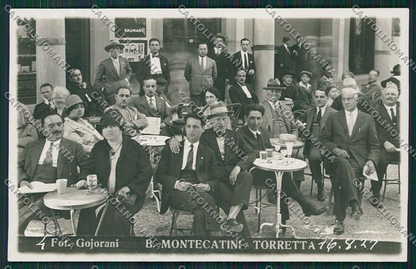 Pistoia Montecatini Foto cartolina QQ1590 – fronte