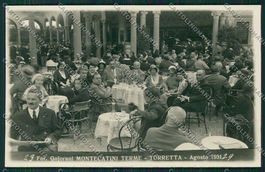 Pistoia Montecatini Foto cartolina QQ1591 – fronte