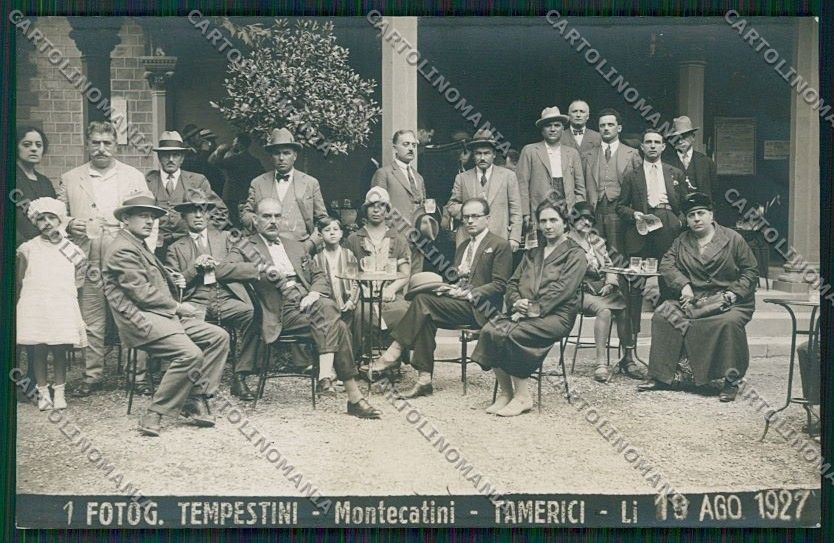 Pistoia Montecatini Foto cartolina QQ1594 – fronte