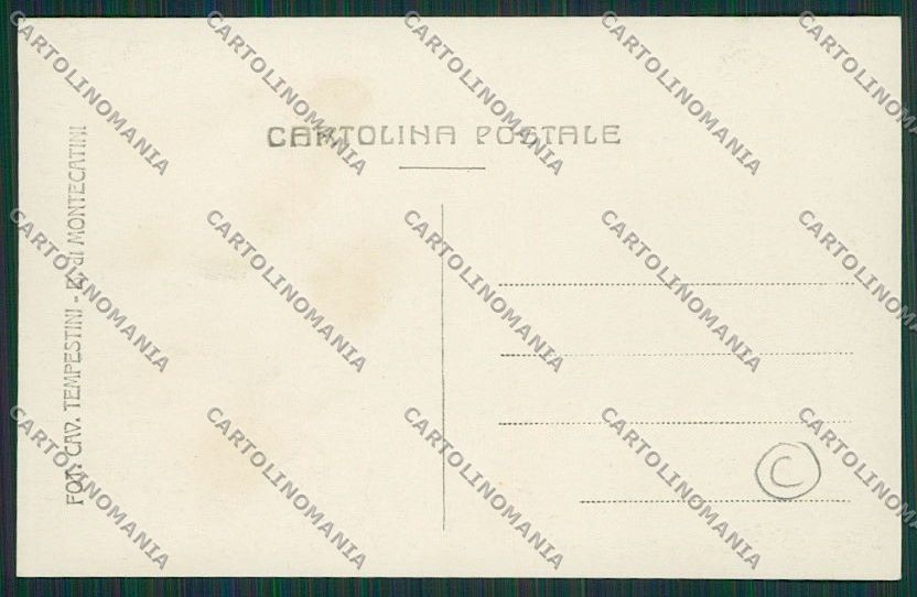 Pistoia Montecatini Foto cartolina QQ1594 – retro