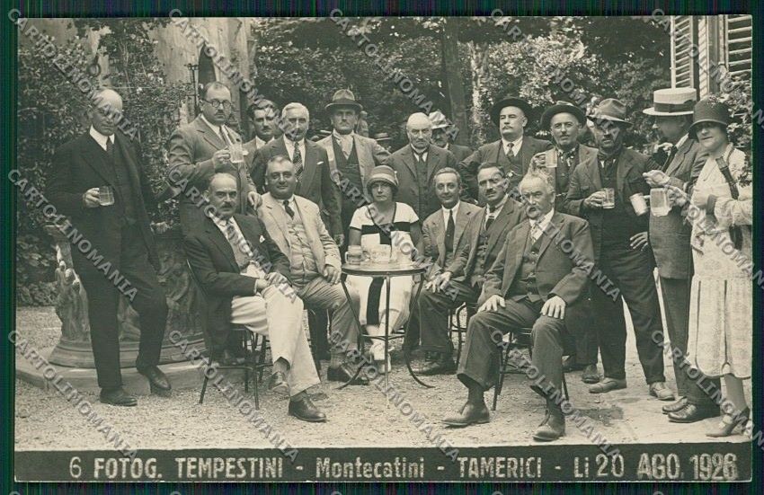 Pistoia Montecatini Foto cartolina QQ1595 – fronte