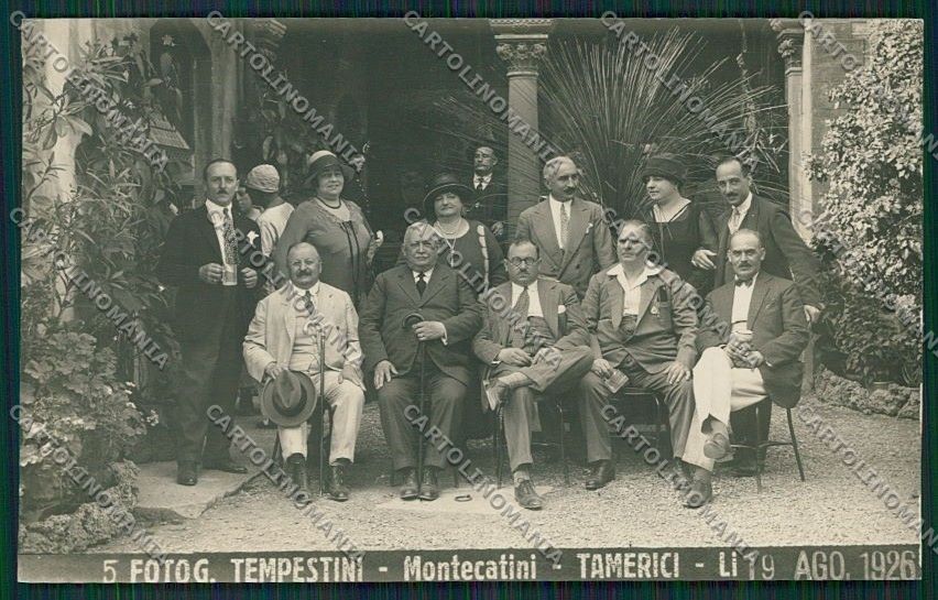 Pistoia Montecatini Foto cartolina QQ1596 – fronte