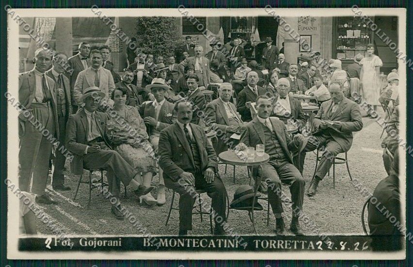 Pistoia Montecatini Foto cartolina QQ1597 – fronte