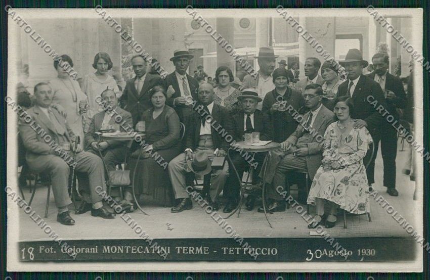 Pistoia Montecatini Foto cartolina QQ1598 – fronte