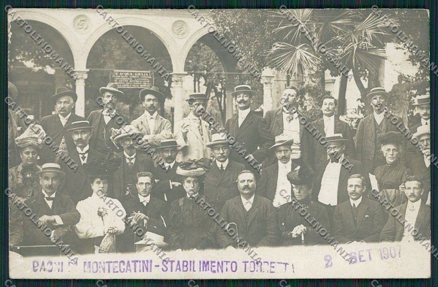 Pistoia Montecatini Foto cartolina QQ1615 – fronte