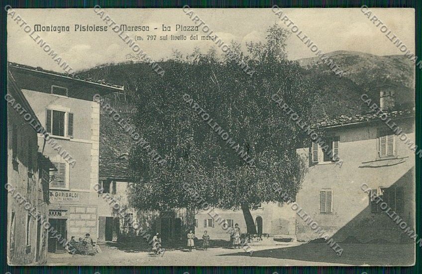Pistoia San Marcello Pistoiese Maresca cartolina QQ1637 – fronte