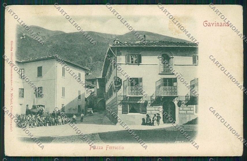Pistoia San Marcello Pistoiese Gavinana cartolina QQ1641 – fronte