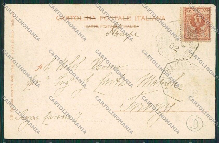 Pistoia San Marcello Pistoiese Gavinana cartolina QQ1642 – retro