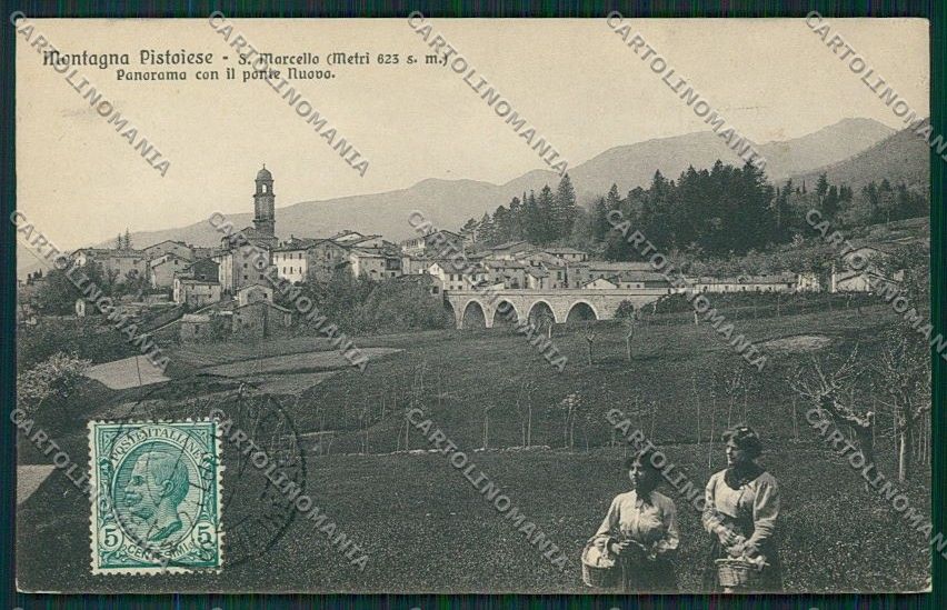 Pistoia San Marcello Pistoiese cartolina QQ1650 – fronte
