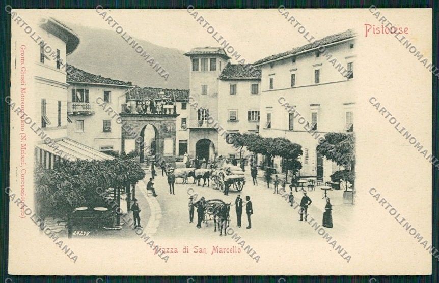 Pistoia San Marcello Pistoiese cartolina QQ1651 – fronte