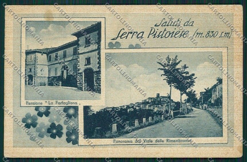 Pistoia Marliana Serra Pistoiese Saluti da cartolina QQ1659 – fronte