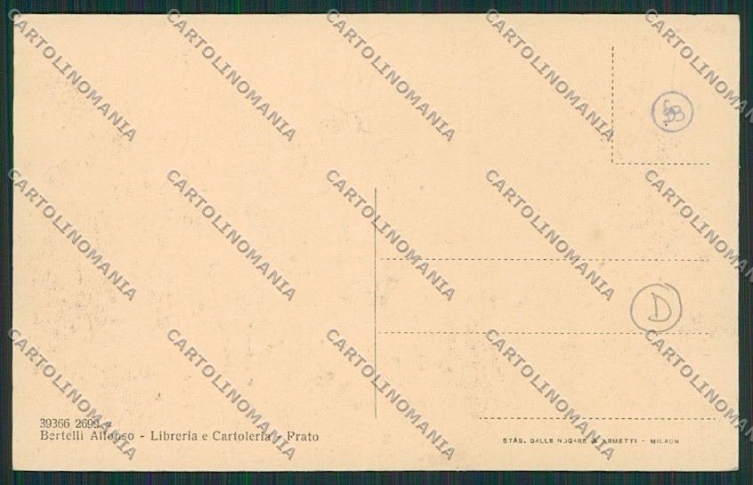 Prato Città RIFILATA cartolina QQ1681 – retro