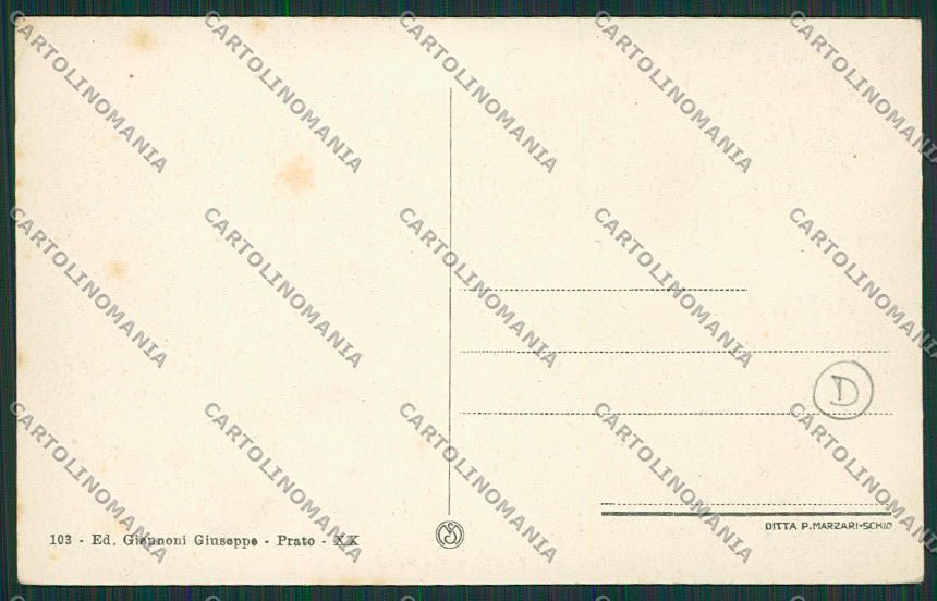 Prato Città cartolina QQ1683 – retro