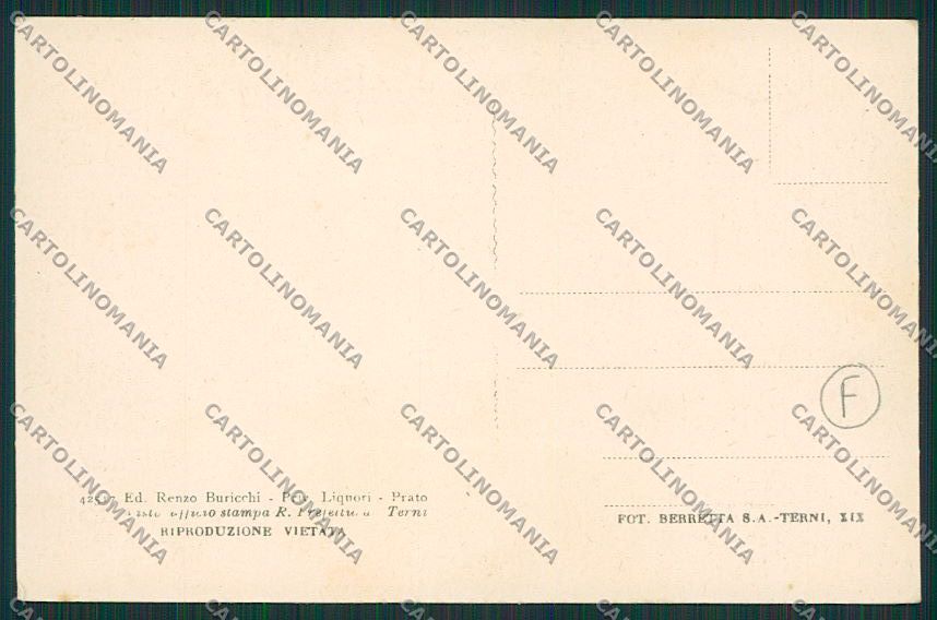 Prato Città cartolina QQ1691 – retro