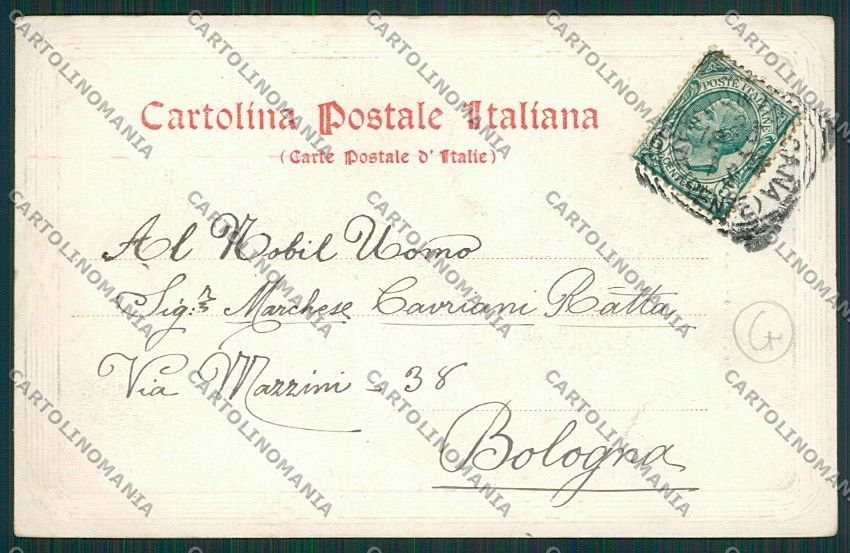 Prato Città cartolina QQ1698 – retro