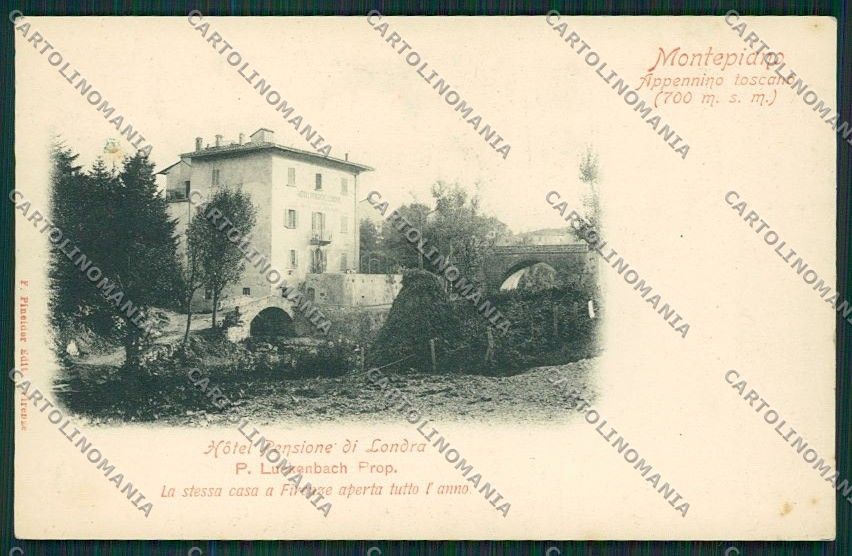 Prato Montepiano cartolina QQ1705 – fronte