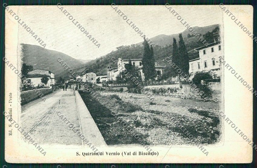 Prato San Quirino di Vernio cartolina QQ1706 – fronte