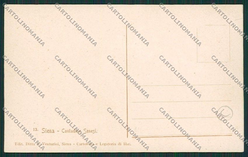 Siena Città Costumi cartolina QQ1715 – retro