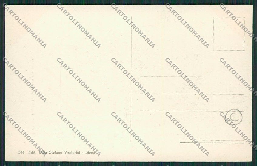 Siena Città cartolina QQ1720 – retro