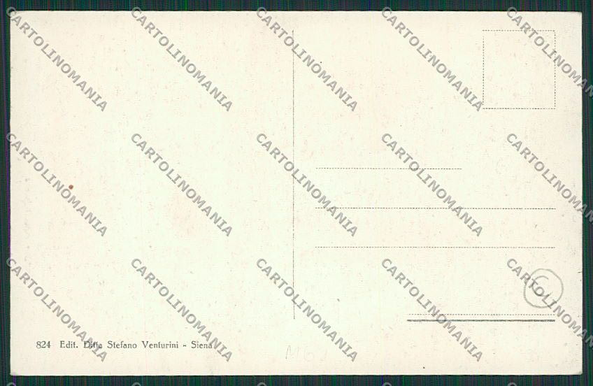 Siena Città Porta Romana cartolina QQ1721 – retro