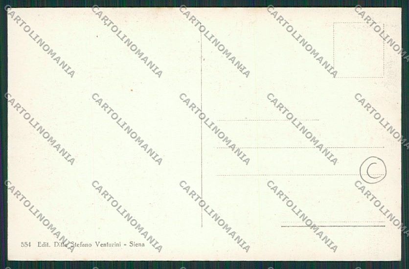 Siena Città Costumi cartolina QQ1723 – retro