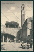 Siena Città Mercato cartolina QQ1730 – fronte