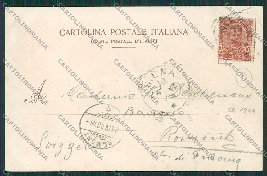 Siena Città Costumi Carro Buoi cartolina QQ1734 – retro