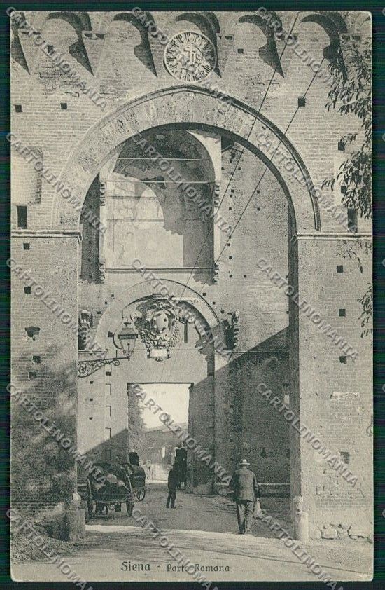 Siena Città Porta Romana cartolina QQ1747 – fronte