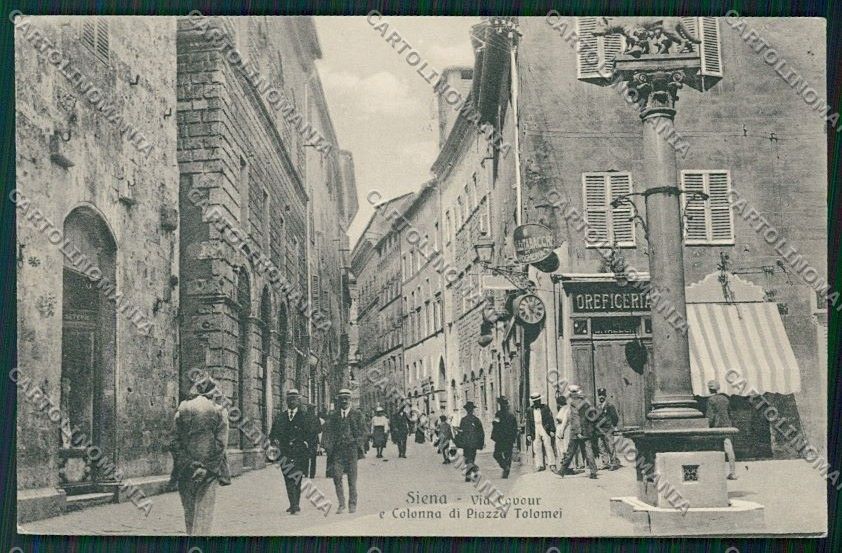 Siena Città SCOLLATA cartolina QQ1751 – fronte