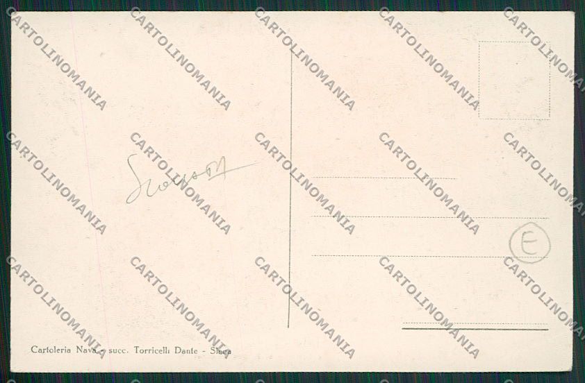 Siena Città SCOLLATA cartolina QQ1751 – retro
