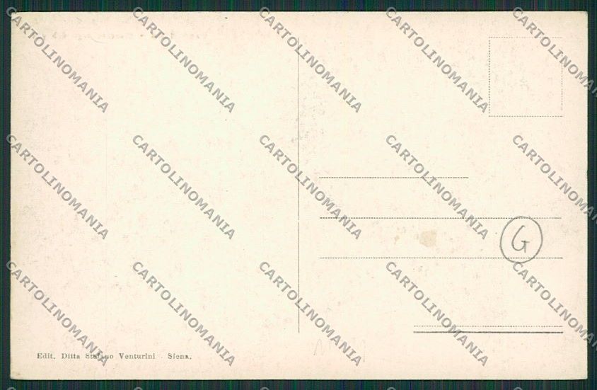 Siena Città Mercato cartolina QQ1763 – retro