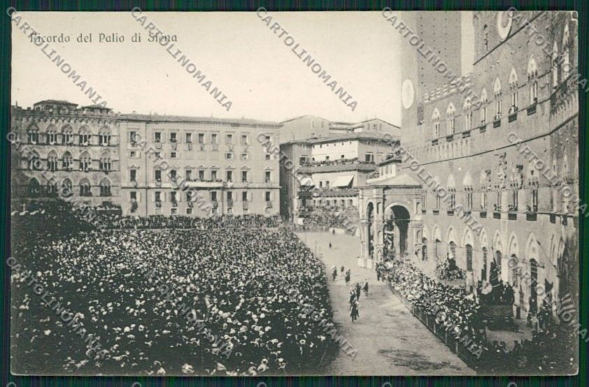 Siena Città Palio cartolina QQ1787 – fronte