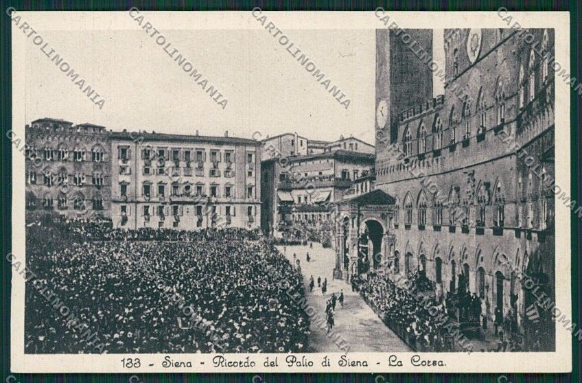 Siena Città Palio cartolina QQ1788 – fronte
