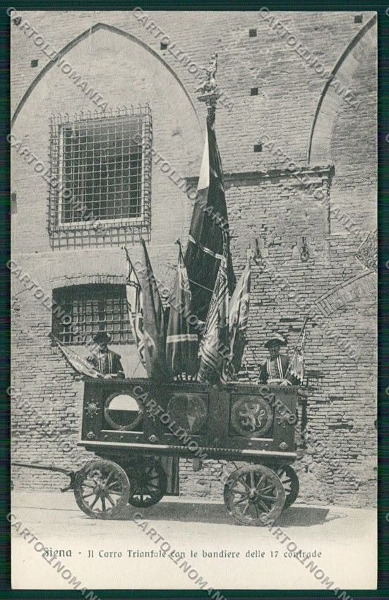Siena Città Palio cartolina QQ1789 – fronte
