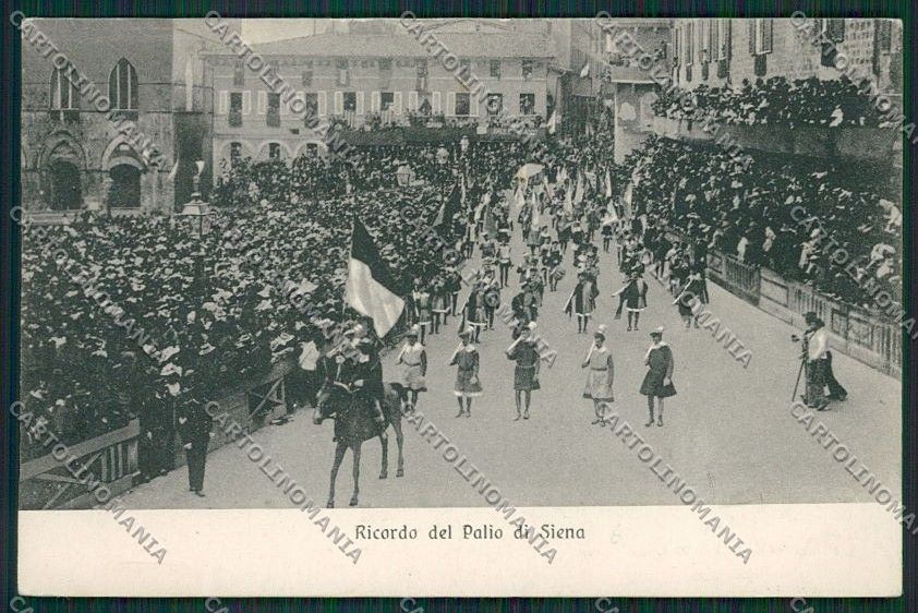 Siena Città Palio cartolina QQ1794 – fronte