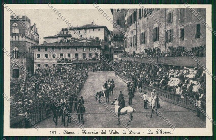 Siena Città Palio cartolina QQ1798 – fronte